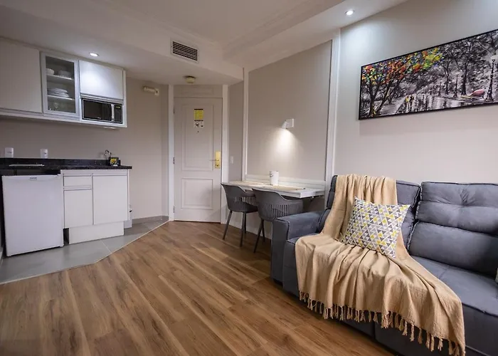 Flat Localizado Em Hotel Renomado-Vila Olimpia